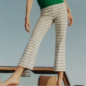 Anthropologie Essential Crop Flare Pant